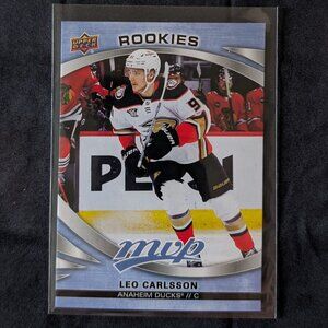 Leo Carlsson Rookie RC Hockey Card